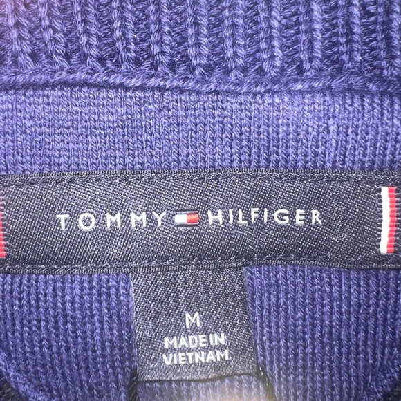 Tommy Hilfiger Men’s Medium Jacquard Fair Isle Sweater – NWT - Picture 9 of 10